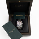Audemars Piguet Royal Oak 15413BC.YY.1220BC.01 White Gold Rainbow Sapphires Bezel Diamond Dial Limited Edition of 10 (2022)