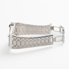 Audemars Piguet Royal Oak 15413BC.YY.1220BC.01 White Gold Rainbow Sapphires Bezel Diamond Dial Limited Edition of 10