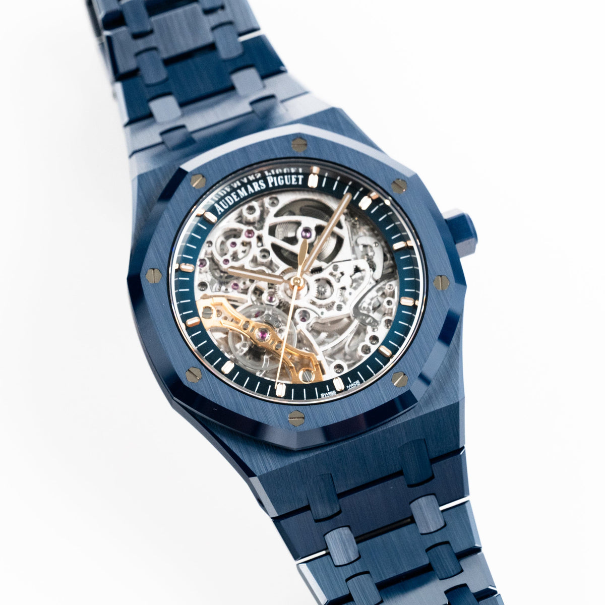 Audemars Piguet Royal Oak 15416CD.OO.1225CD.01 Double Balance Wheel Openworked Bleu Nuit Nuage 50 Blue Ceramic (2025)