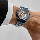 Audemars Piguet Royal Oak 15416CD.OO.1225CD.01 Double Balance Wheel Openworked Bleu Nuit Nuage 50 Blue Ceramic (2025)