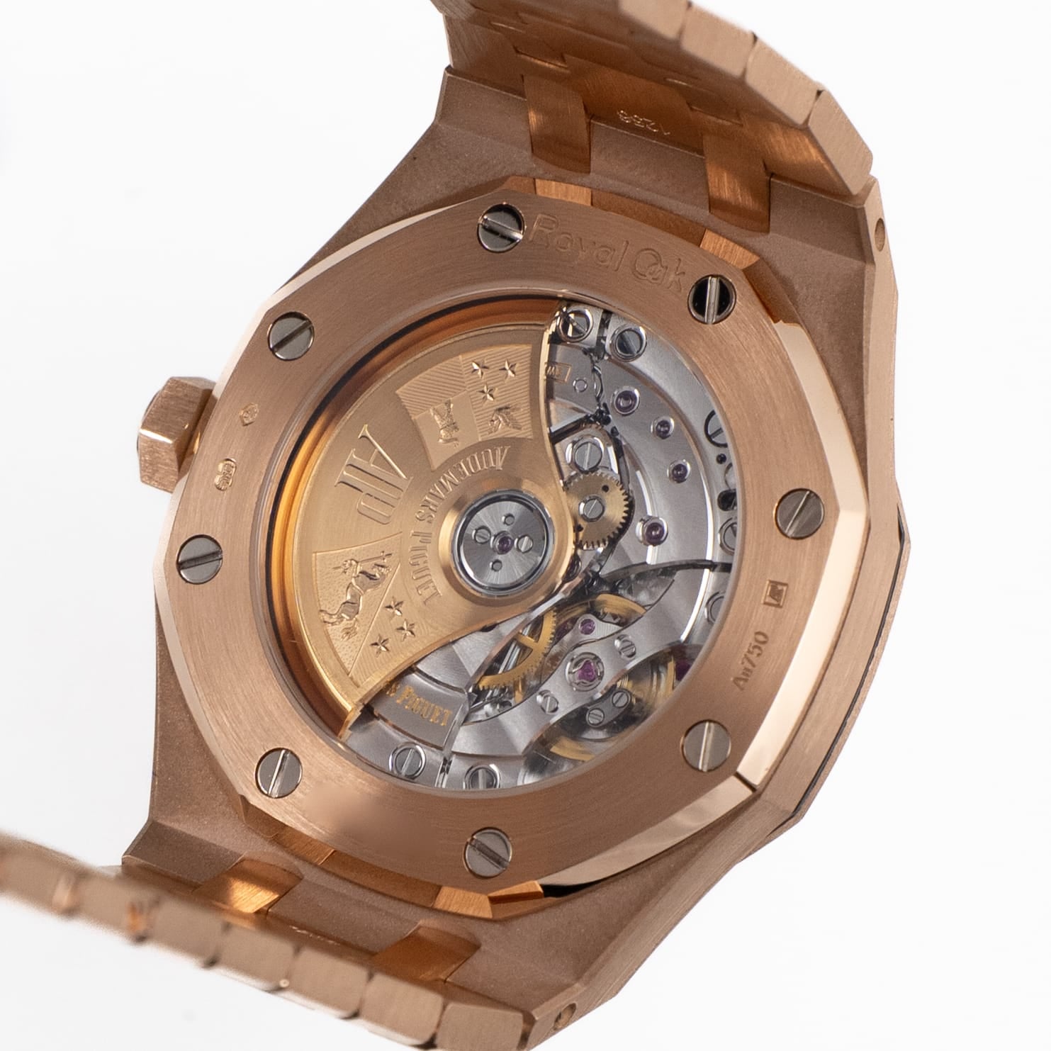 Audemars Piguet Royal Oak 15451OR.ZZ.1256OR.03 'Ladies' Rose Gold Diamond Bezel (2024)