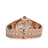 Thumbnail for Luxury Watch Audemars Piguet Royal Oak Selfwinding Rose Gold and Diamonds 15452OR.ZY.D038VE.01 Wrist Aficionado
