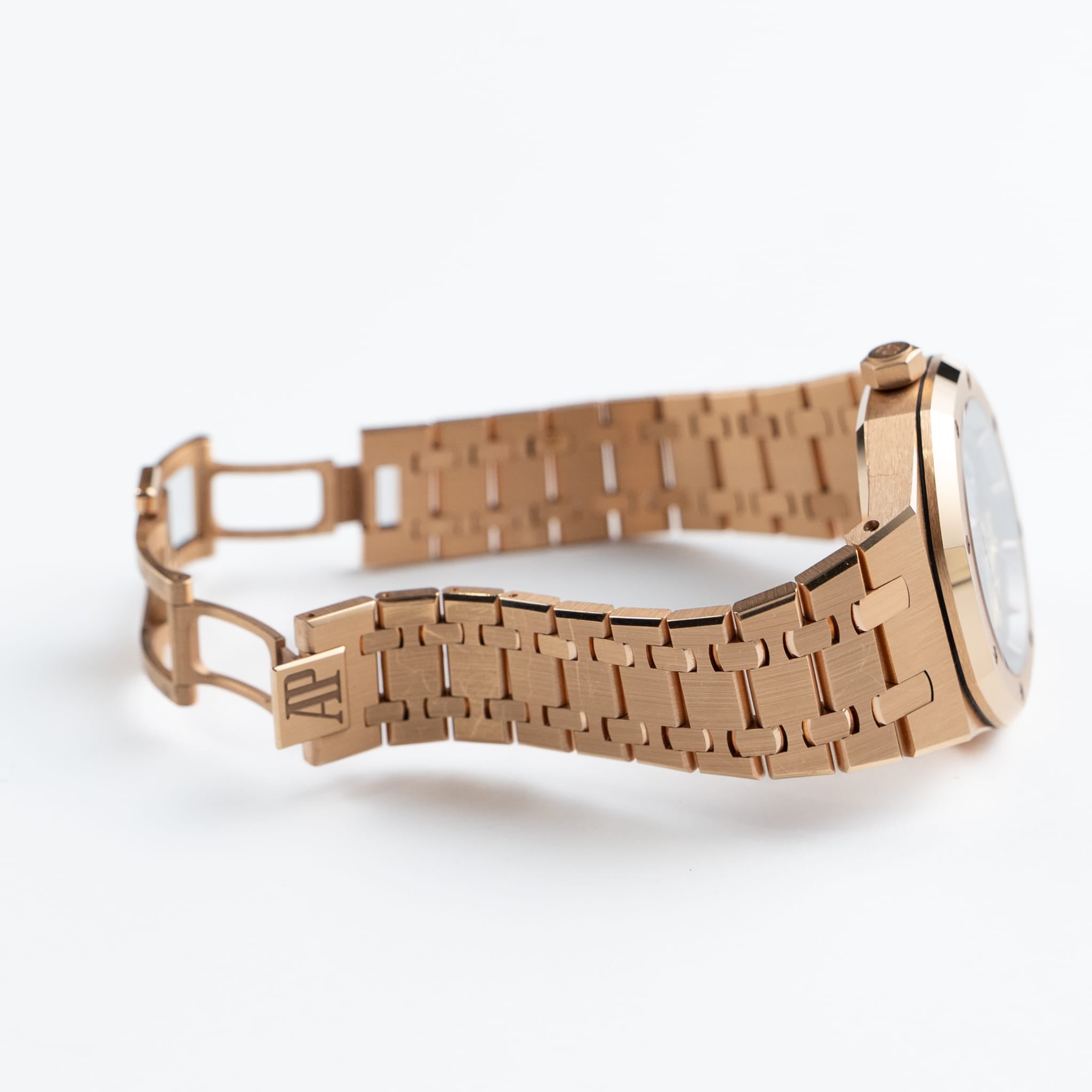 Audemars Piguet Royal Oak 15467OR.OO.1256OR.01 Double Balance Wheel Openworked Rose Gold