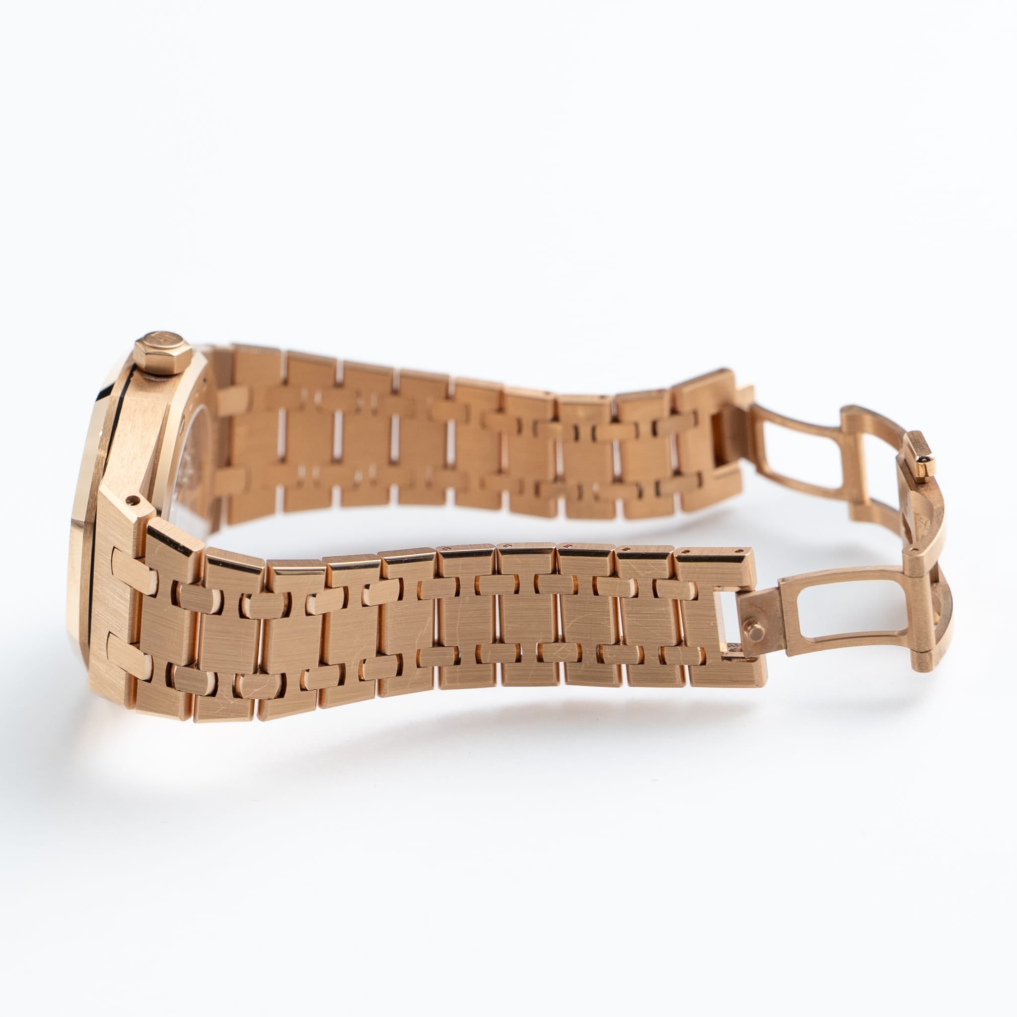 Audemars Piguet Royal Oak 15467OR.OO.1256OR.01 Double Balance Wheel Openworked Rose Gold