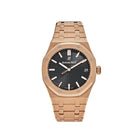 Luxury Watch Audemars Piguet Royal Oak Selfwinding Rose Gold Black Dial 41mm 15500OR.OO.1220OR.01 Wrist Aficionado