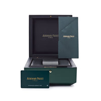 Thumbnail for Luxury Watch Audemars Piguet Royal Oak Selfwinding Rose Gold Black Dial 41mm 15500OR.OO.1220OR.01 Wrist Aficionado
