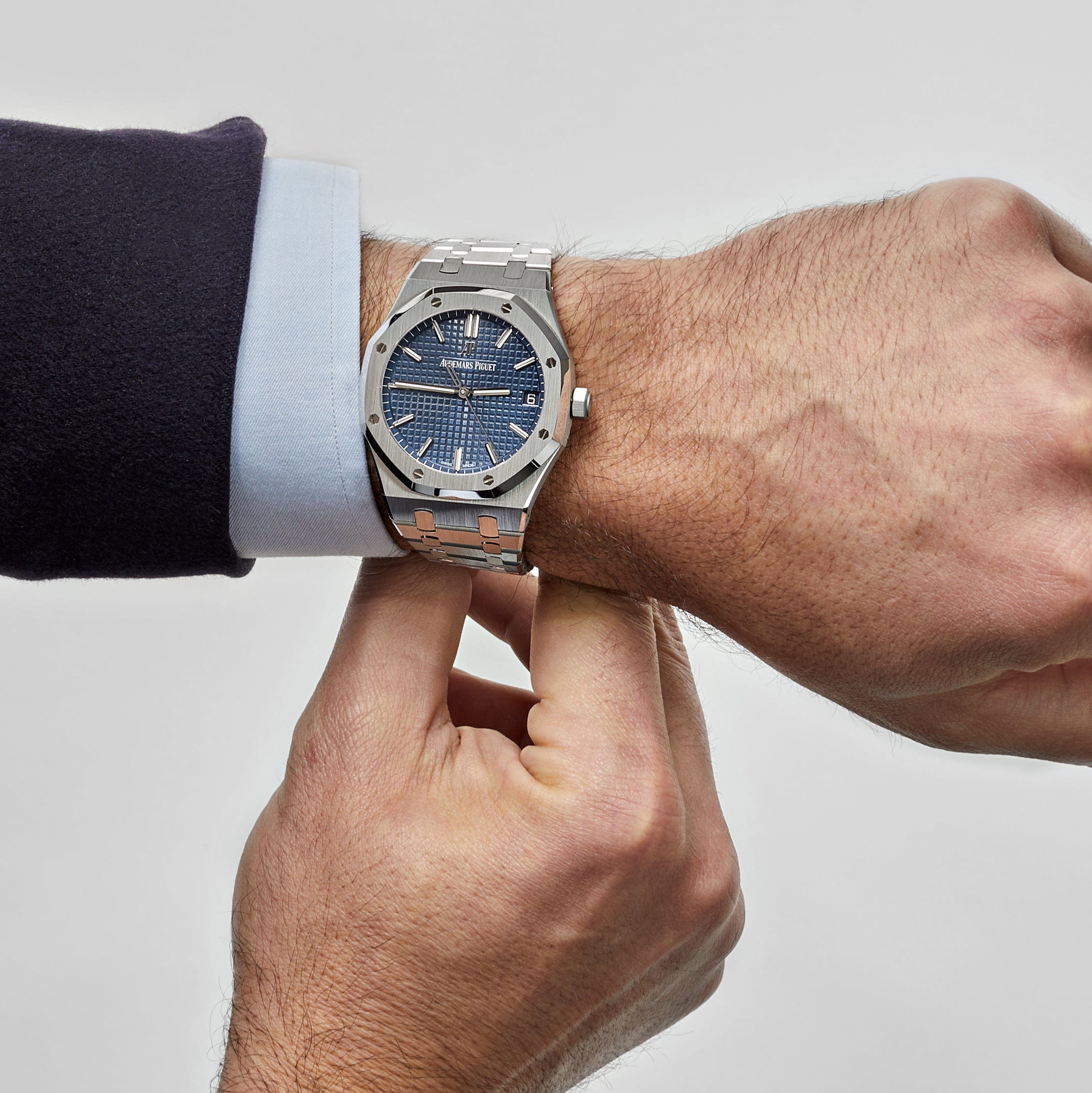 royal oak 41mm on wrist