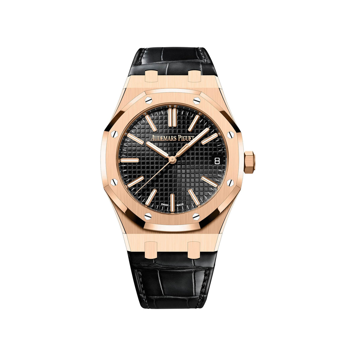 Audemars Piguet Royal Oak 15510OR.OO.D002CR.01 '50th Anniversary' Rose Gold Black Dial
