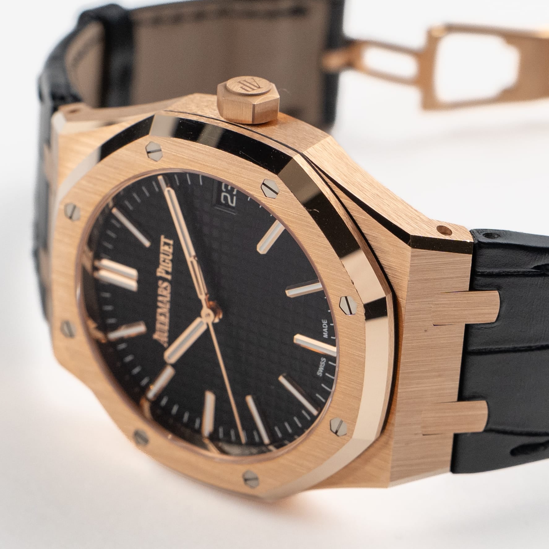 Audemars Piguet Royal Oak 15510OR.OO.D002CR.02 Rose Gold Black Dial (2024)