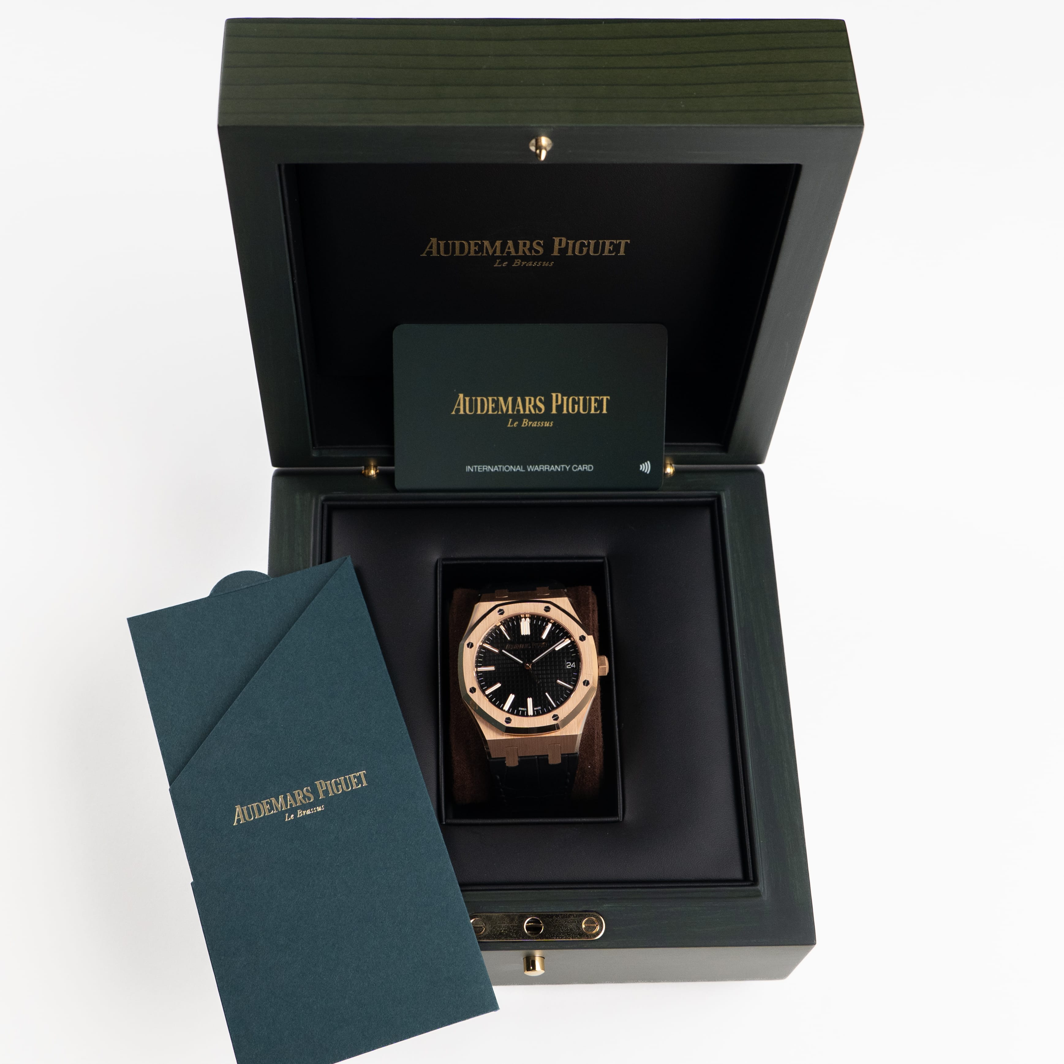 Audemars Piguet Royal Oak 15510OR.OO.D002CR.02 Rose Gold Black
