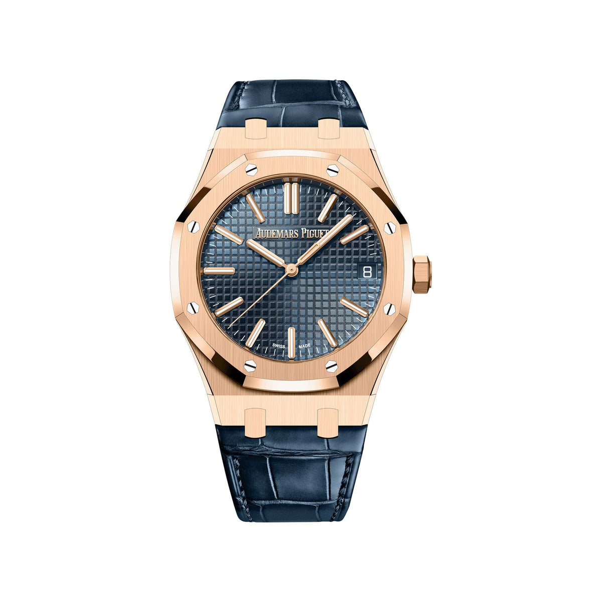 Audemars Piguet Royal Oak 15510OR.OO.D315CR.01 '50th Anniversary' Rose Gold Blue Dial