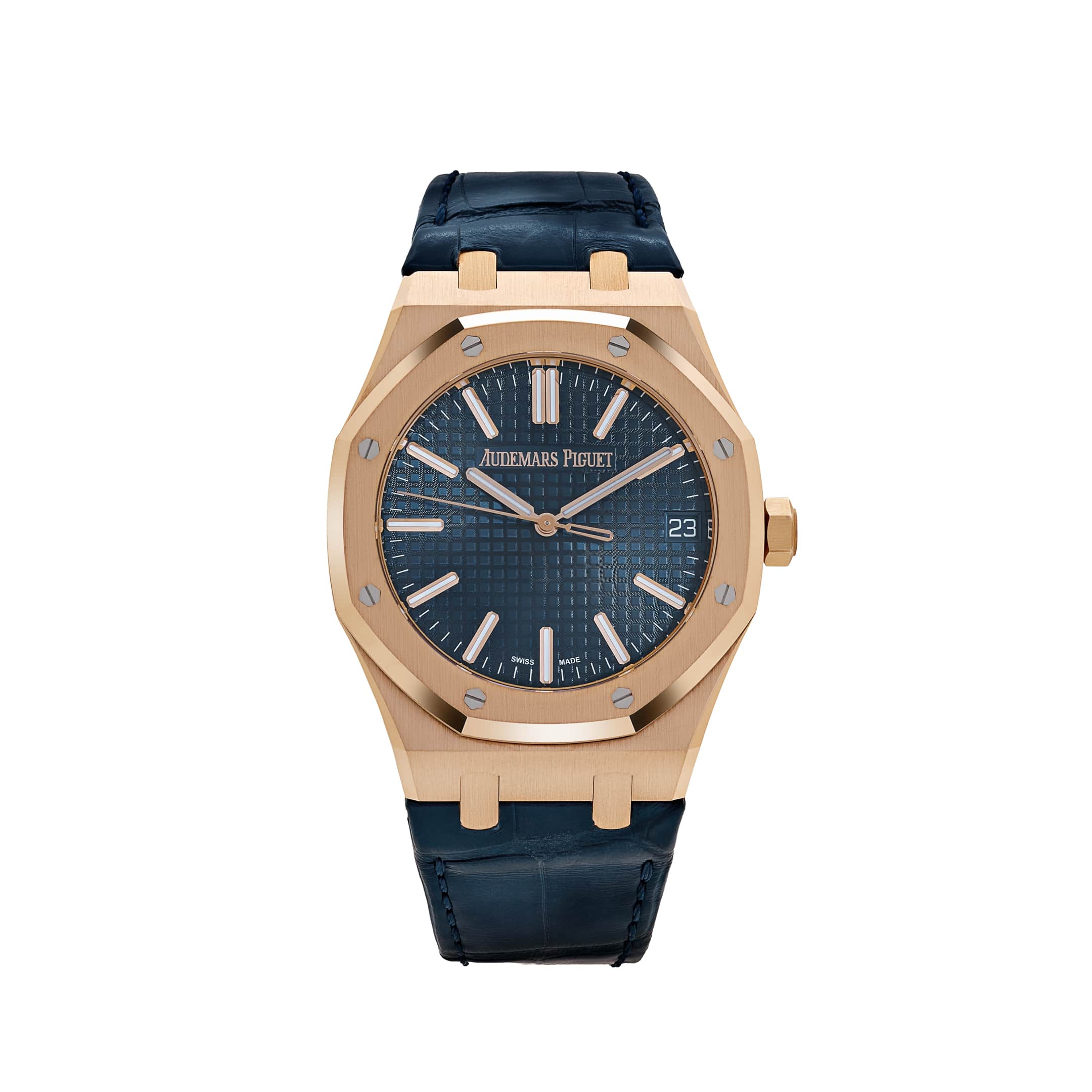 洋楽 TE: What You Represent? Audemars Piguet Royal Oak 15510OR.OO.D315CR.02 Rose Gold Blue Dial