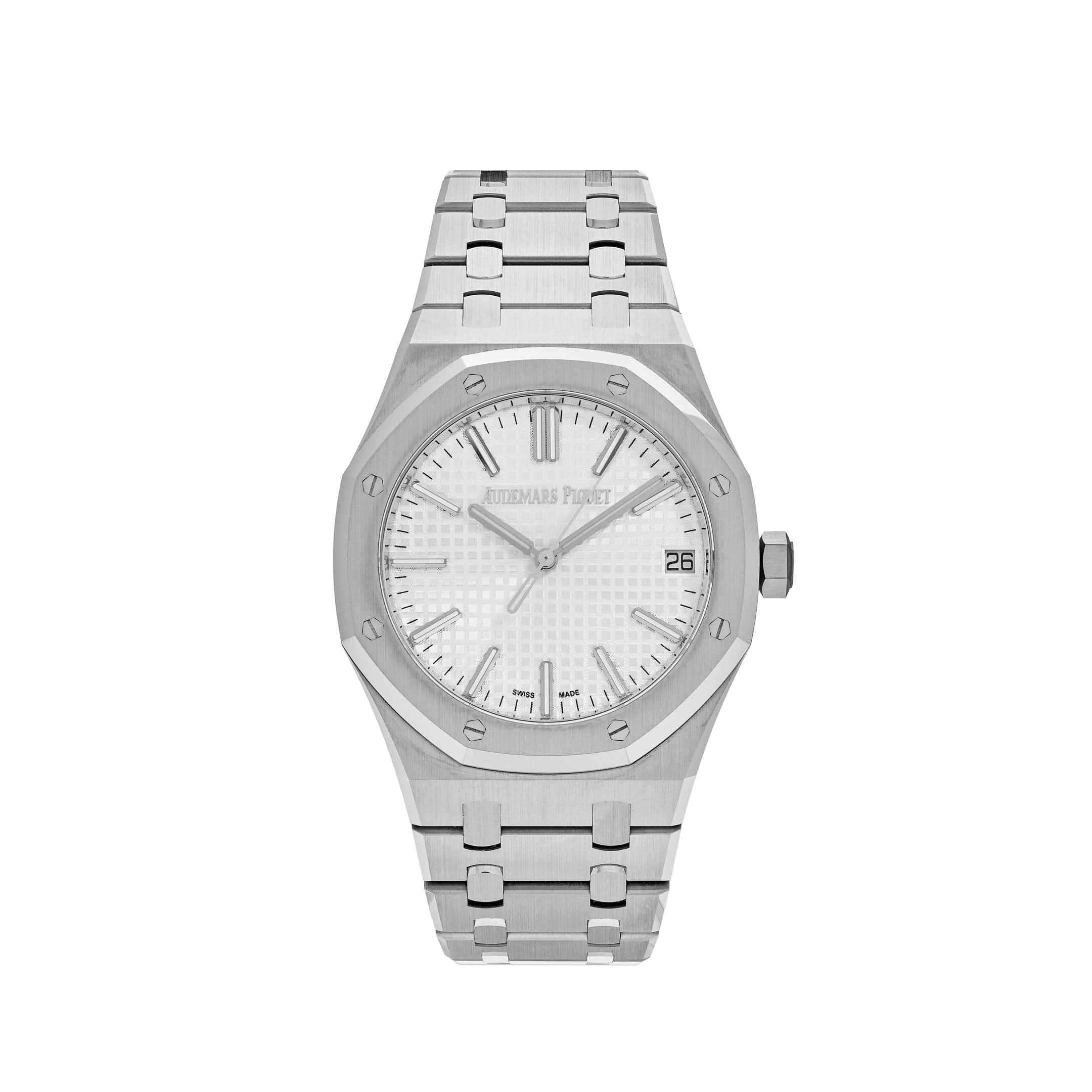 White dial cheap royal oak