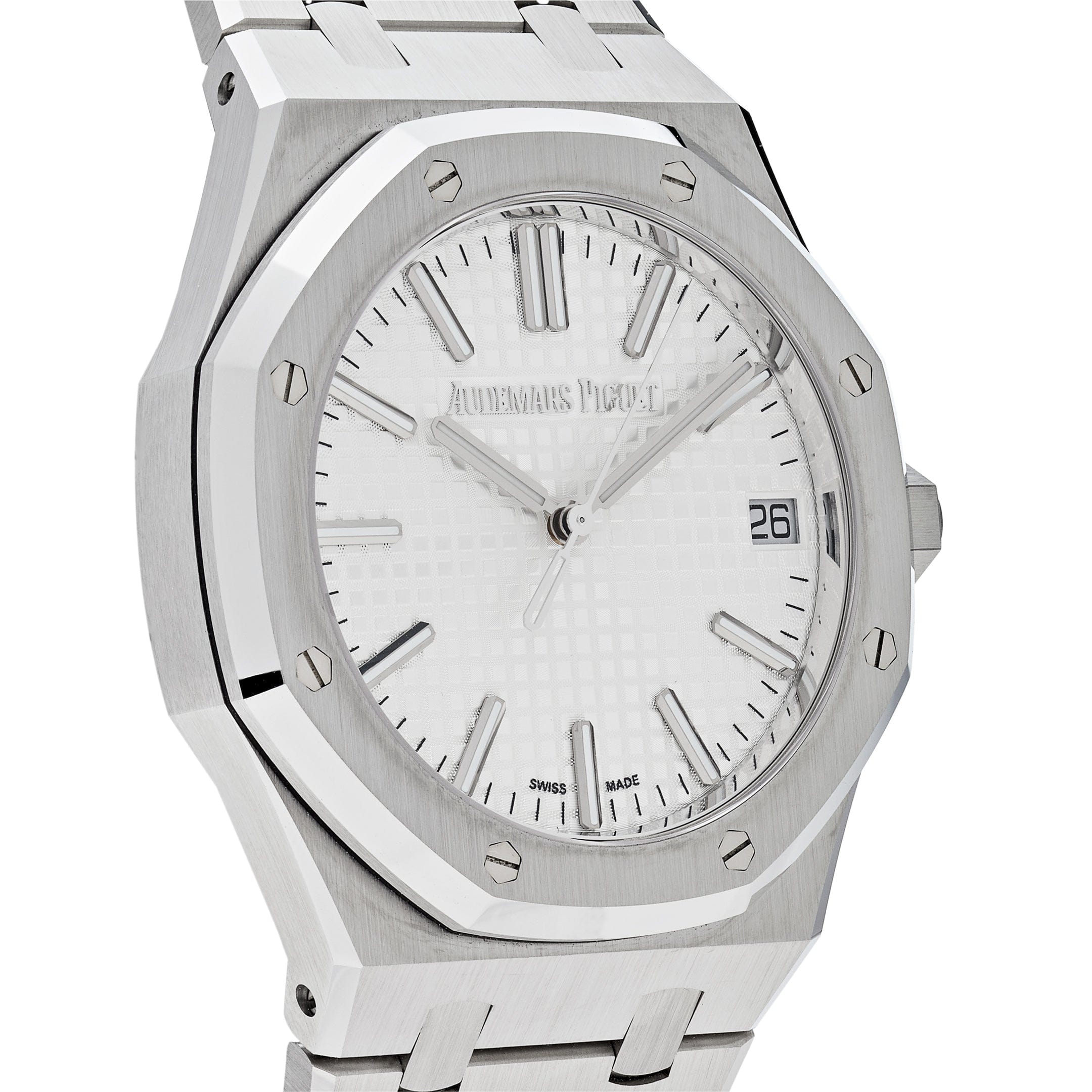 Audemars Piguet Royal Oak 15510ST.OO.1320ST.08 Selfwinding Stainless Steel White Dial