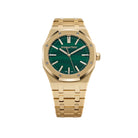 Audemars Piguet Royal Oak 15513BA.OO.1320BA.01 Yellow Gold Malachite Stone Dial (2026)