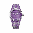 Audemars Piguet Royal Oak 15514BC.AY.1284BC.01 Amethyst '50th Anniversary' White Gold Amethyst Purple Dial