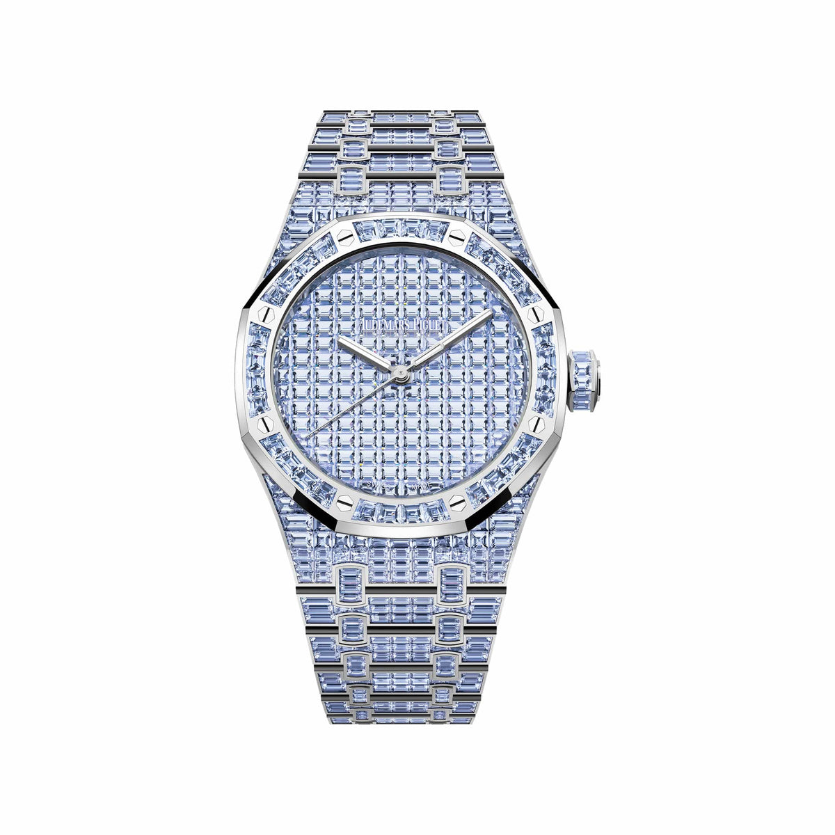 Audemars Piguet Royal Oak 15514BC.TF.1284BC.01 Tanzanite '50th Anniversary' White Gold Tanzanite Purple Dial