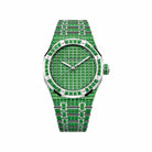 Audemars Piguet Royal Oak 15514BC.TV.1284BC.01 Tsavorite '50th Anniversary' White Gold Tsavorite Green Dial