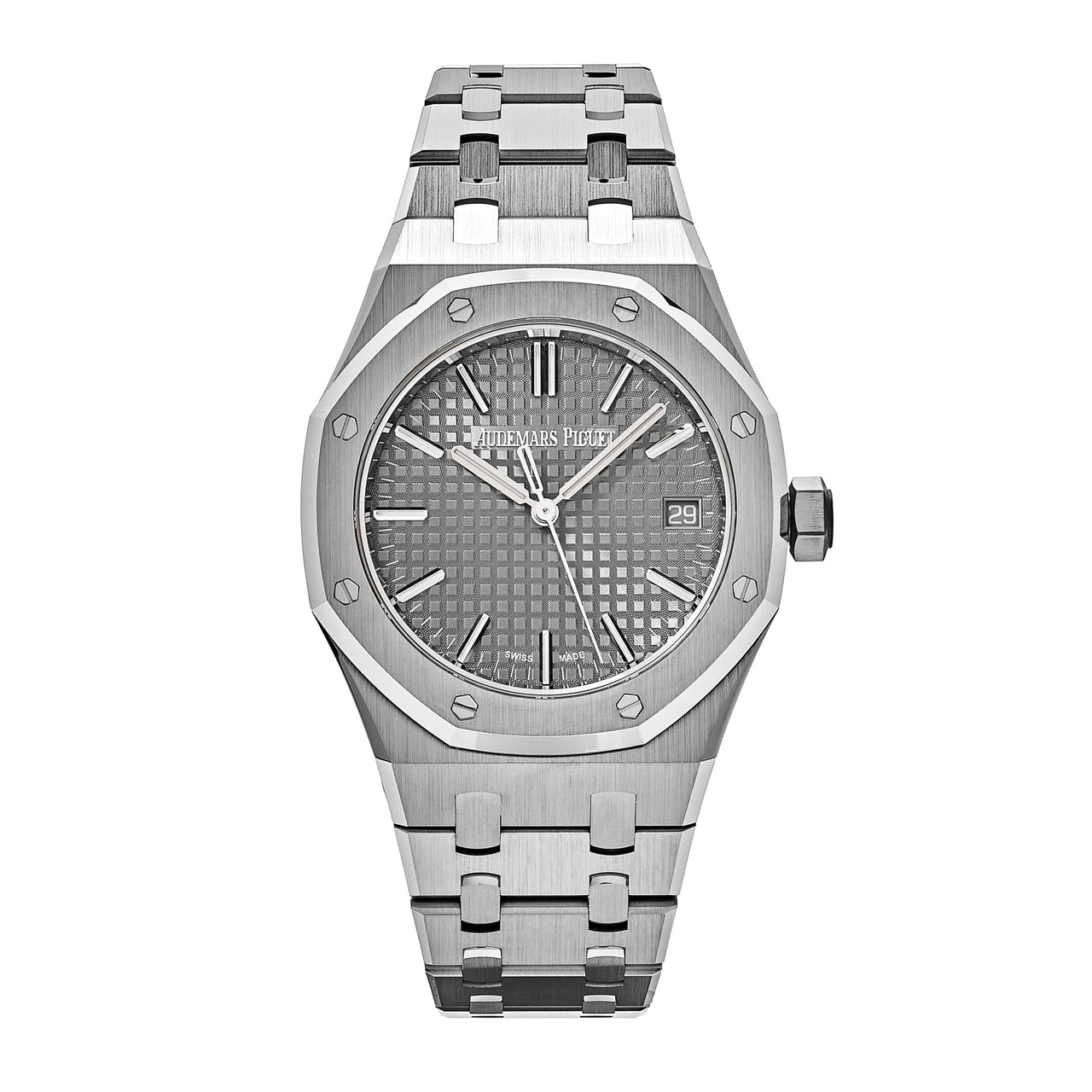 Audemars Piguet Royal Oak  15550ST.OO.1356ST.03 Selfwinding ‘50th Anniversary’ Stainless Steel Grey Dial (2022)