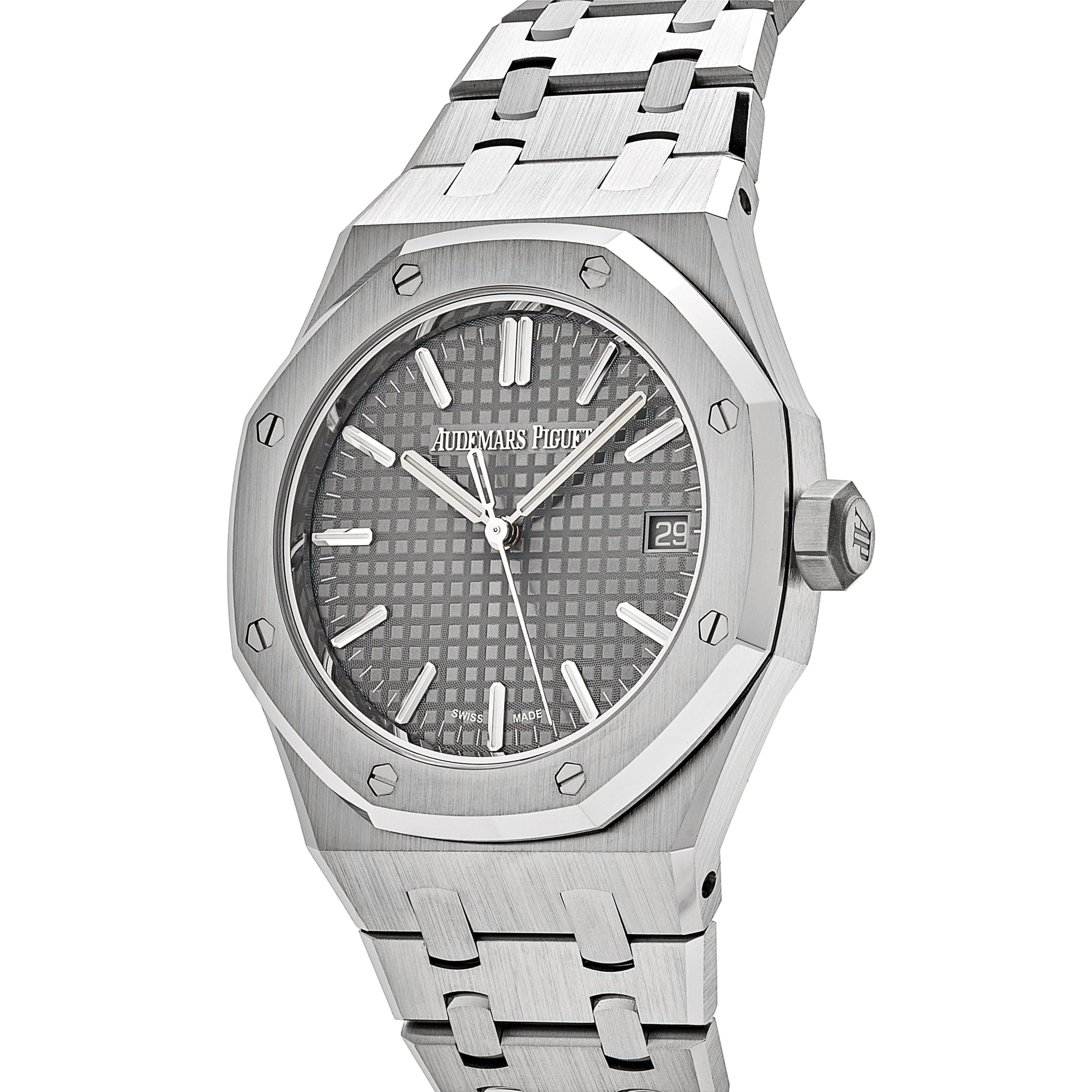 Audemars Piguet Royal Oak  15550ST.OO.1356ST.03 Selfwinding ‘50th Anniversary’ Stainless Steel Grey Dial (2022)