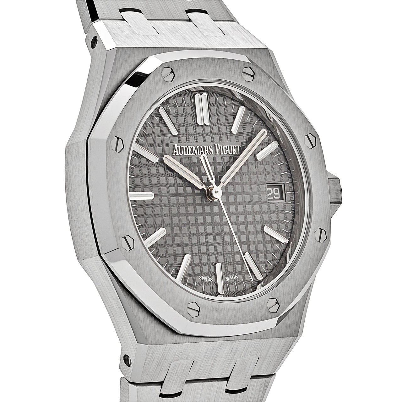 Audemars Piguet Royal Oak  15550ST.OO.1356ST.03 Selfwinding ‘50th Anniversary’ Stainless Steel Grey Dial (2022)