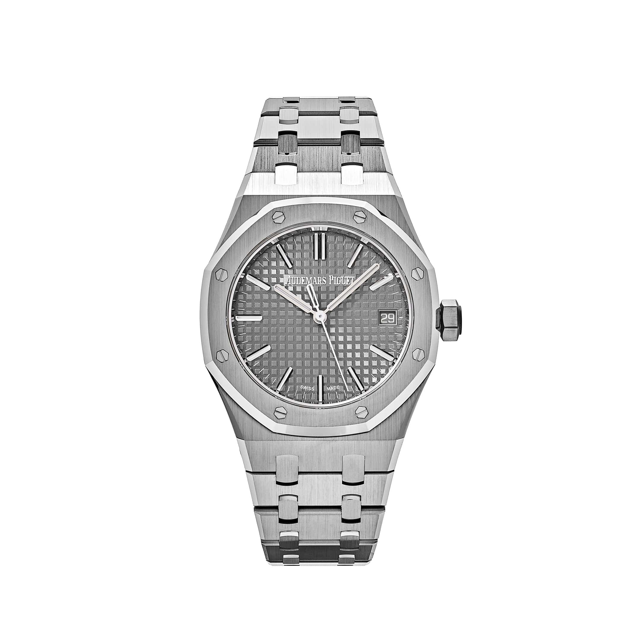 Audemars Piguet Royal Oak  15550ST.OO.1356ST.03 Selfwinding ‘50th Anniversary’ Stainless Steel Grey Dial (2022)