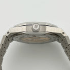 Audemars Piguet Royal Oak 15551BC.ZZ.1356BC.01 Diamond Bezel White Gold Smoked Blue Dial (2024)