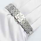Audemars Piguet Royal Oak 15551ST.ZZ.1356ST.04 'Ladies' Stainless Steel Light Blue Dial Diamond Bezel (2024)