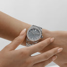 Audemars Piguet Royal Oak 15551ST.ZZ.1356ST.06 'Ladies' Stainless Steel Grey Dial Diamond Bezel (2023)
