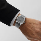 Audemars Piguet Royal Oak 15551ST.ZZ.1356ST.06 'Ladies' Stainless Steel Grey Dial Diamond Bezel (2023)