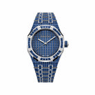 Audemars Piguet Royal Oak 15554BC.SS.1274BC.01 'Ladies' Blue Sapphire '50th Anniversary' White Gold Sapphire Blue Dial