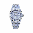 Audemars Piguet Royal Oak 15554BC.TF.1274BC.01 'Ladies' Tanzanite '50th Anniversary' White Gold Tanzanite Purple Dial