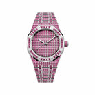 Audemars Piguet Royal Oak 15554BC.TM.1274BC.01 'Ladies' Pink Tourmaline '50th Anniversary' White Gold Tourmaline Pink Dial