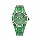 Audemars Piguet Royal Oak 15554BC.TV.1274BC.01 'Ladies' Tsavorite '50th Anniversary' White Gold Tsavorite Green Dial