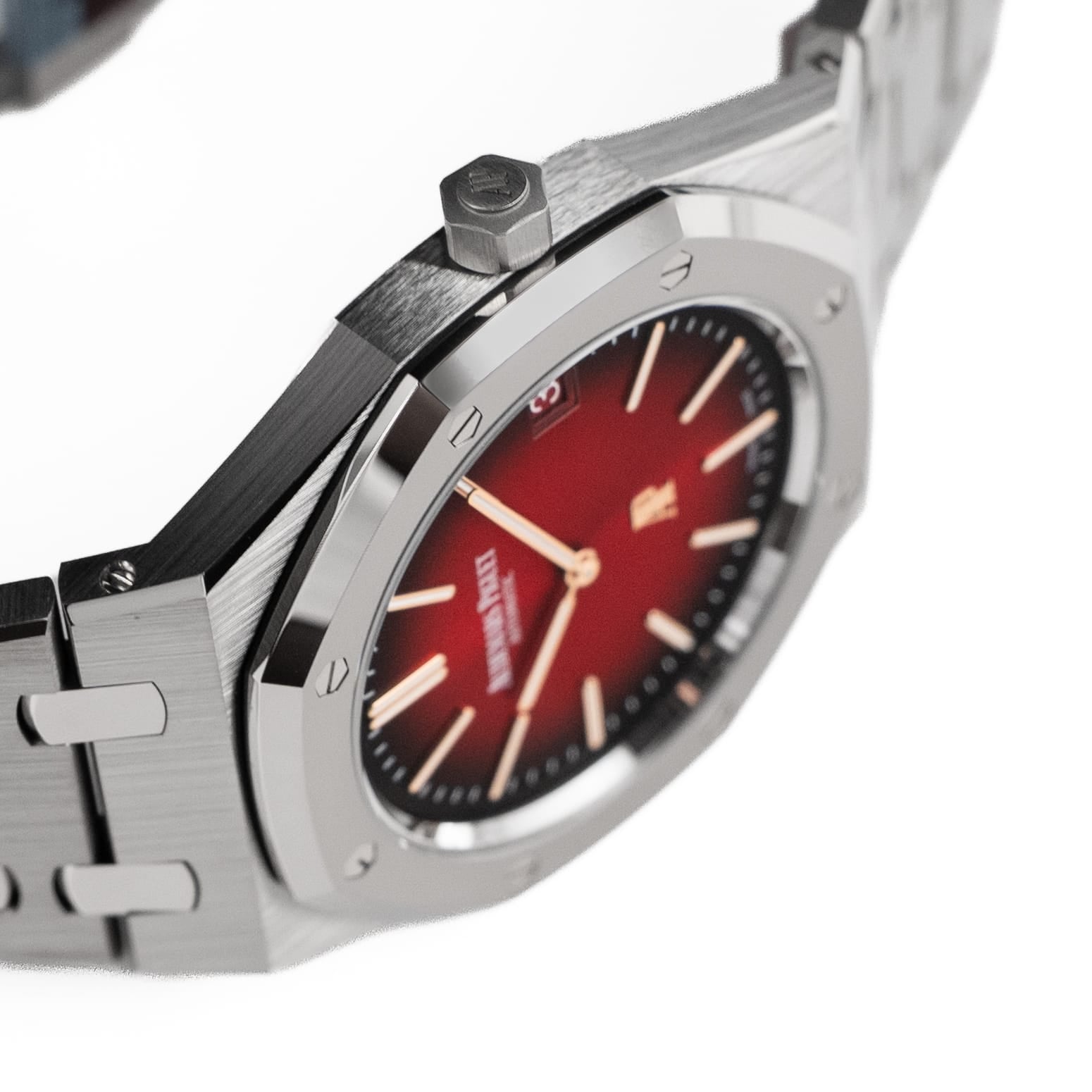 Audemars Piguet Royal Oak 16202XT.OO.1240XT.01 'Jumbo' Extra-Thin Titanium Burgundy Dial (2025)