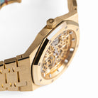 Audemars Piguet Royal Oak 16204BA.OO.1240BA.01 Jumbo Extra-Thin Yellow Gold Openworked