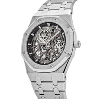 Thumbnail for Audemars Piguet Royal Oak 16204BC.OO.1240BC.01 'Jumbo' Extra-Thin Openworked White Gold