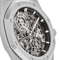 Thumbnail for Audemars Piguet Royal Oak 16204BC.OO.1240BC.01 'Jumbo' Extra-Thin Openworked White Gold