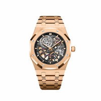 Thumbnail for Audemars Piguet Royal Oak 16204OR.OO.1240OR.01 'Jumbo' 50th Anniversary Rose Gold Extra-Thin Openworked