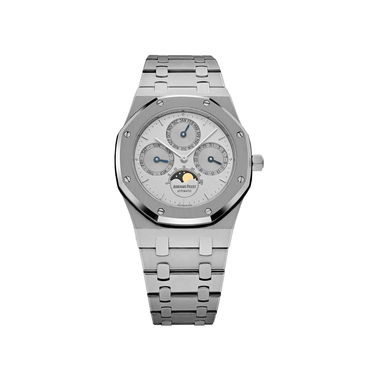 Audemars Piguet Royal Oak 25654ST.OO.0944ST.01 Perpetual Calendar Stainless Steel Silver Dial Limited Edition of 272