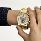 Audemars Piguet Royal Oak Chronograph Tourbillon Yellow Gold 25977BA.OO.1205BA.01 Wrist Aficionado