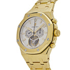 Audemars Piguet Royal Oak Chronograph Tourbillon Yellow Gold 25977BA.OO.1205BA.01 Wrist Aficionado