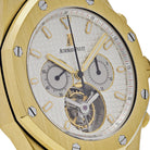 Audemars Piguet Royal Oak Chronograph Tourbillon Yellow Gold 25977BA.OO.1205BA.01 Wrist Aficionado