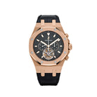 Audemars Piguet Royal Oak 25977OR.OO.D002CR.01 Chronograph Tourbillon Rose Gold Black Dial
