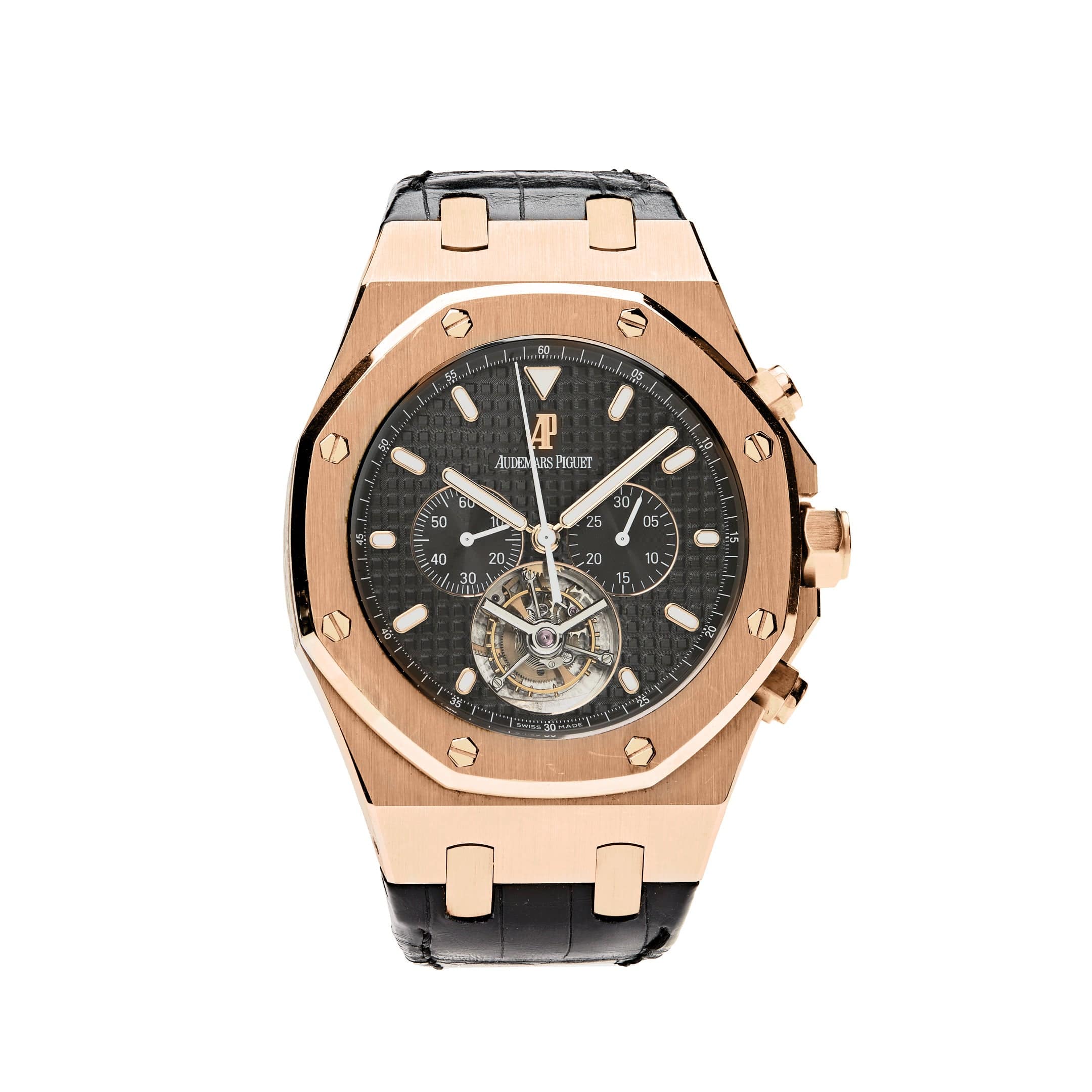 Luxury Watch Audemars Piguet Royal Oak Tourbillon Chronograph 25977OR.OO.D002CR.01 Wrist Aficionado