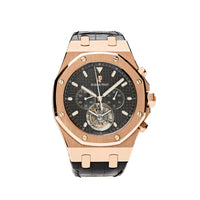 Thumbnail for Luxury Watch Audemars Piguet Royal Oak Tourbillon Chronograph 25977OR.OO.D002CR.01 Wrist Aficionado