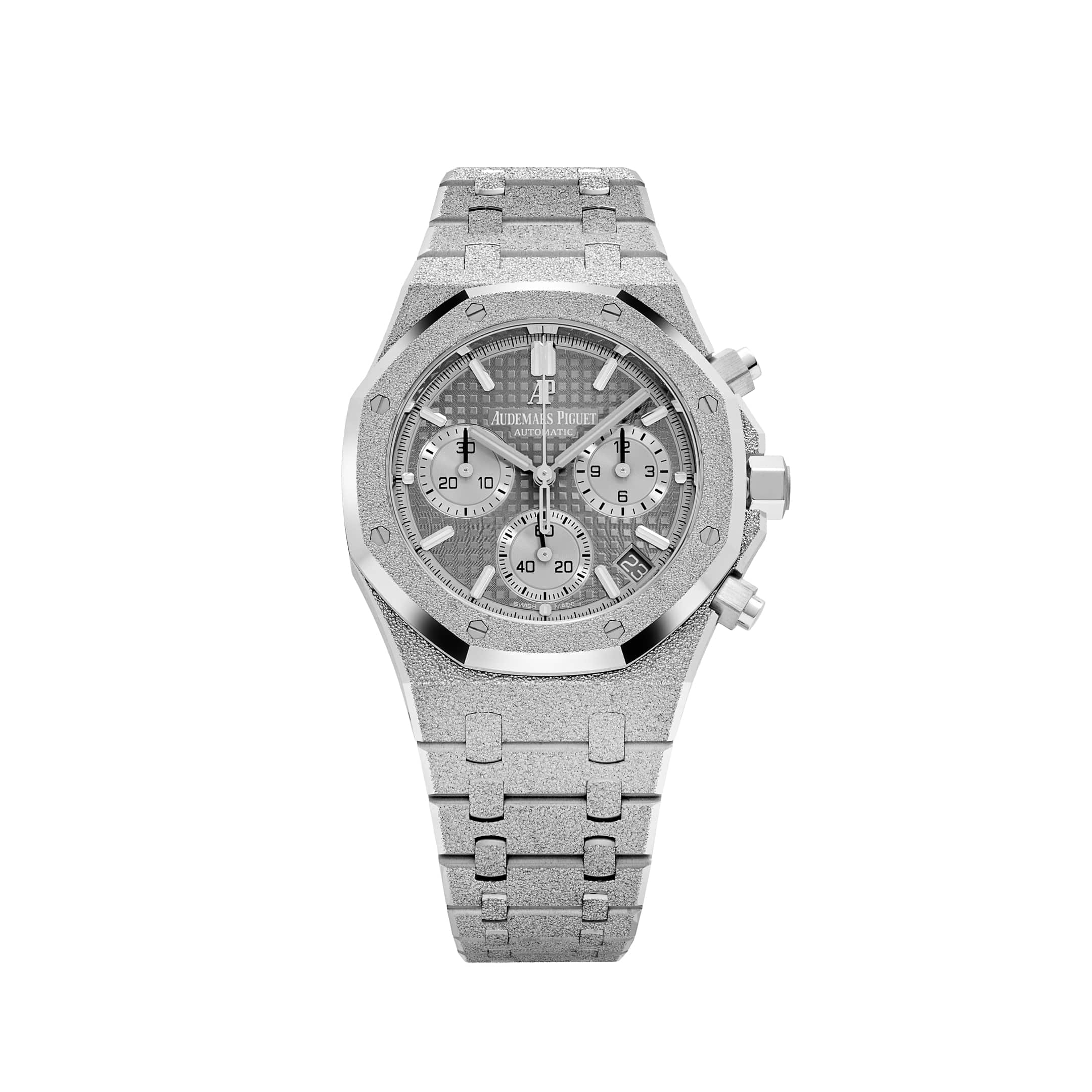 Audemars Piguet Royal Oak 26239BC.GG.1224BC.01 Chronograph Frosted White Gold Limited Edition of 200