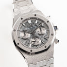 Audemars Piguet Royal Oak 26239BC.GG.1224BC.01 Chronograph Frosted White Gold Limited Edition of 200