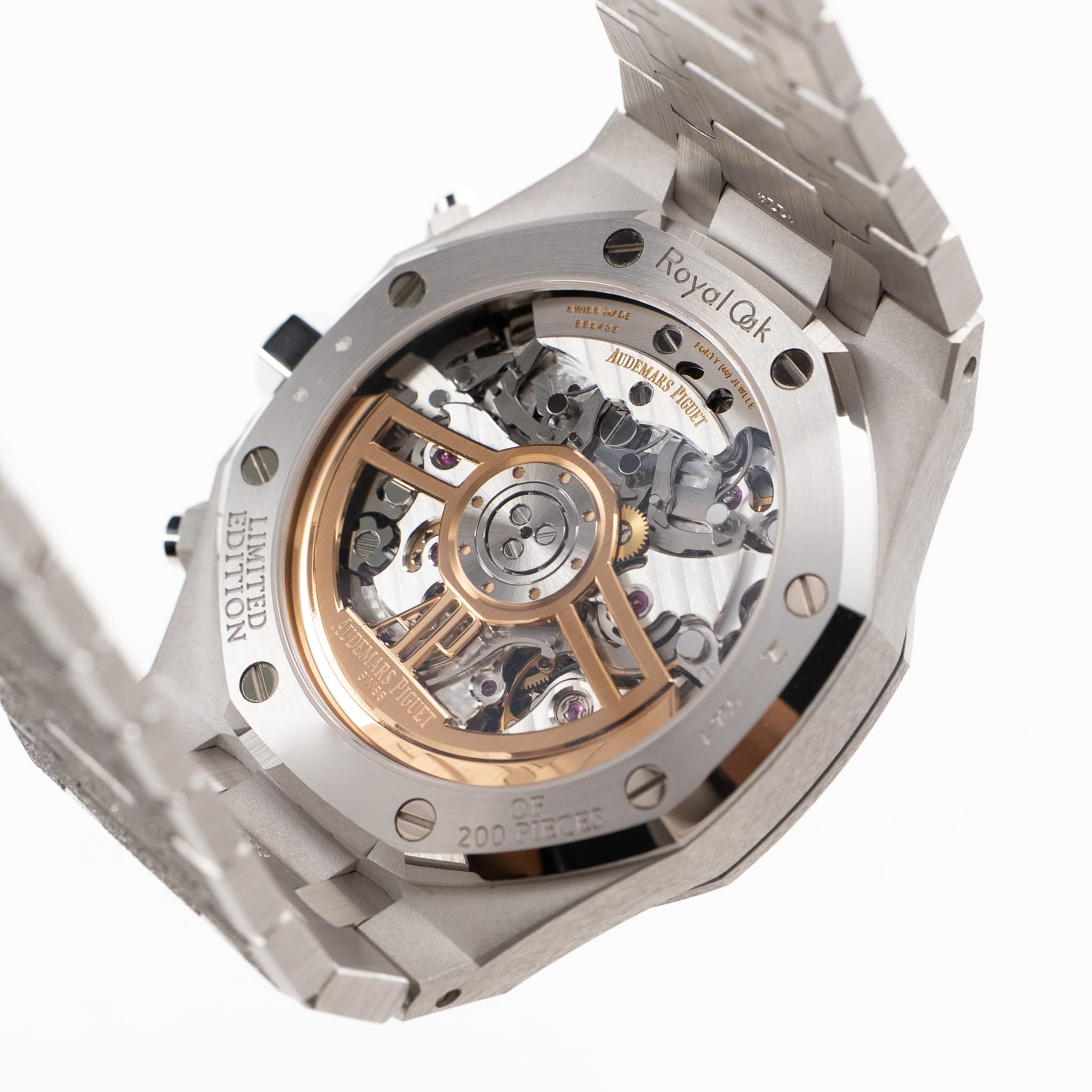 Audemars Piguet Royal Oak 26239BC.GG.1224BC.01 Chronograph Frosted White Gold Limited Edition of 200