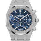 Audemars Piguet Royal Oak 26239BC.OO.1220BC.01 Chronograph White Gold Blue Dial Limited Edition of 222